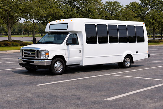 20-passenger minibus available for charter in Yuma, AZ