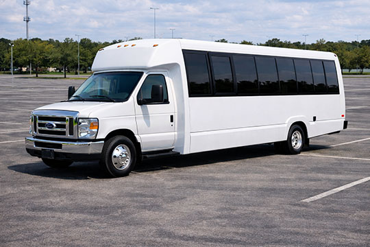 25-passenger minibus available for charter in Yuma, AZ